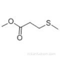 Acido propanoico, 3- (metiltio) -, estere metilico CAS 13532-18-8